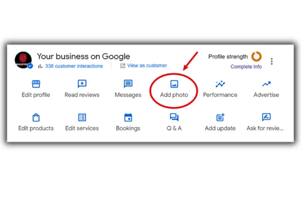 select-add-photo-gbp choose the add photo icon from your google business listing.